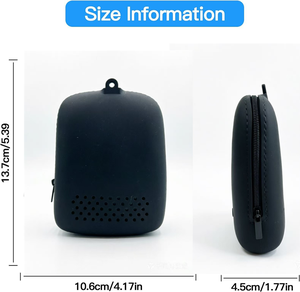 Custodia in silicone YDS antiurto per piccoli dispositivi elettronici, organizer <span class=keywords><strong>da</strong></span> viaggio, custodia per cuffie in silicone - Product Image 3