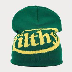 Bonnet d'hiver unisexe personnalisé en gros avec motif lettre brodé à la main, tricot jacquard en tissu courant pour adultes - Product Image 6