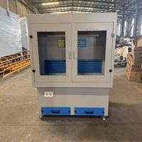 Plataforma de lijado elevada con deflector cerrado, bloque de polvo, banco de trabajo universal para lijado de metal y piedra