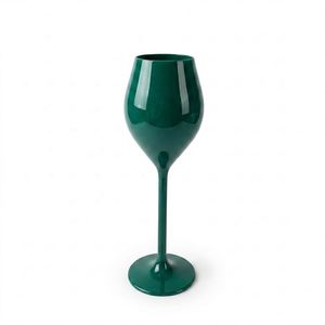 Wholesale Colored <b>Plastic</b> Wine <b>Glasses</b> 6 Colors Shatterproof Reusable BPA-Free Party Cups Outdoor Camping - Product Image 3