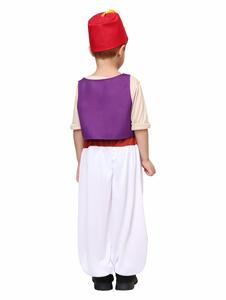 Aladin et la lampe magique Cosplay Costume Nouveau <span class=keywords><strong>Prince</strong></span> Aladin Costume pour garçons Halloween Carnaval Stage Performance Dulxe Suit - Product Image 2