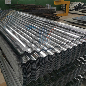 Tôle ondulée galvanisée à froid, tôle de toiture en fer revêtue de zinc, calibre <span class=keywords><strong>28</strong></span>, prix bas, livraison rapide pour la construction - Product Image 6