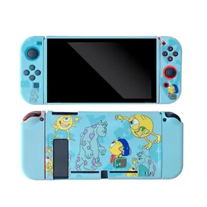 Estuche protector Shell Mike <span class=keywords><strong>Sulley</strong></span> para Switch Split Housing Box para Nintendo Switch Accesorios NS Console TPU Fundas - Product Image 1