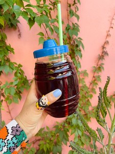 32oz aguas frescas nhựa uống Thùng truyền thống Mini nhựa Mexico vitrolero ly với rơm và nắp - Product Image 4