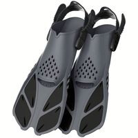 Fábrica de artículos para deportes acuáticos de 10 años, equipo de buceo, entrenamiento, tamaño adulto, fácil de poner y quitar, aletas de buceo para nadar
