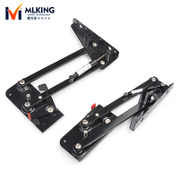 Mécanisme de charnière pour table basse relevable multifonctionnelle