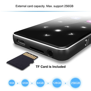 Benjie K11 Chất Lượng Cao 2.4 Inch Mp3 Âm Nhạc Máy Nghe Nhạc Với Màn Hình Cảm Ứng FM Đài Phát Thanh Bluetooth E-Book Đọc Sách Ghi Âm Chức Năng - Product Image 5