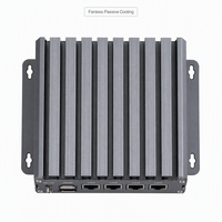 Dispositivo de Red, Mini PC Sin Ventilador con 4 Puertos LAN de 2.5G, 12.ª Generación N100 N150 N305, 1*DDR5, Router X86, Firewall, PC Industrial OEM