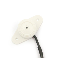 Microphone audio GK-802A haute fidélité avec réduction de bruit SNR >60dB, câble en cuivre massif 18AWG, accessoires CCTV
