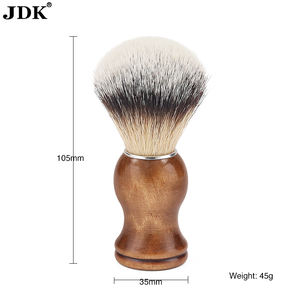 Vente chaude RTS poils de sanglier barbe <span class=keywords><strong>blaireau</strong></span> cheveux doux nettoyage outils de beauté <span class=keywords><strong>blaireau</strong></span> en bois pour hommes - Product Image 6