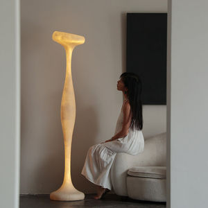 Modern Minimalist Floor Lamp Led <b>Light</b> Source Changeable Color Ambient <b>Lighting</b> For Living Room Bedroom - Product Image 3