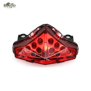 KOLMIO-LAM Fit ForKawasaki Er6N Er6F <span class=keywords><strong>Ninja</strong></span> <span class=keywords><strong>650</strong></span> Ex650 <span class=keywords><strong>2012</strong></span> -2016 Signal de direction de frein Lumière LED intégrée Feu arrière 2014 - Product Image 3