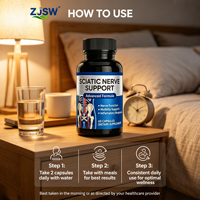 Capsules OEM pour le nerf sciatique avec acide alpha-lipoïque et supplément de curcuma pour le soulagement de la sciatique