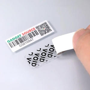 Étiquette de sécurité anti-effraction, superposition d'hologramme, <span class=keywords><strong>code</strong></span> de série, autocollant de sécurité, adhésif transparent, emballage personnalisé en feuille - Product Image 1