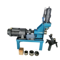 Machine à rainurer les tuyaux en acier inoxydable et PVC 219, ouvre-trou sans soudure, coupe-tuyaux en acier galvanisé 50-168, moteur métallique