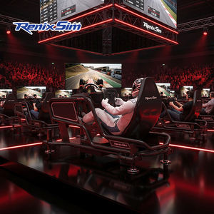 Renixsim Commercial Amusement Park <span class=keywords><strong>F1</strong></span> Race Car Simulator VR Máquina de juegos Racing Sim Rig para entrenamiento - Product Image 4