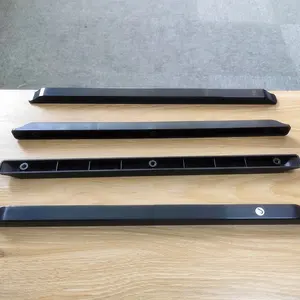Mobilya donanım dizüstü bilgisayar masası anti-sürgülü barlar masaüstü anti-bırak off şerit ABS plastik şerit stoper bar