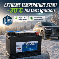 Batterie de voiture 12V 45Ah MF sans entretien, batterie au plomb-acide, série AE pour le démarrage de voiture