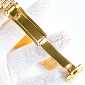 Relojes de hombre de acero inoxidable con cristal de zafiro azul, de diseño de marca de lujo de alta gama, con función de resistencia al agua profunda. - Product Image 4