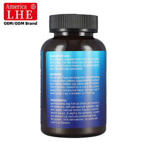 น้ำมันปลาที่มีคุณภาพสูงผลิตภัณฑ์เสริมอาหารนุ่มรวมถึงอาหารเสริมน้ำมันปลา EPA DHA DPA สนับสนุนสุขภาพสำหรับผู้ชายและผู้หญิง - Product Image 6