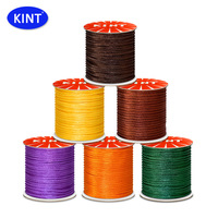 Fabrieksgroothandel Koreaanse zijden draad 1,5 mm geverfd glanzend 60m handbreien borduren sieraden kralenwerk DIY knutselen