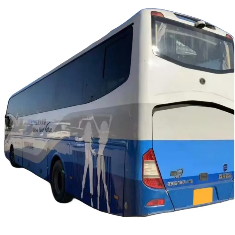 Autobús de tránsito diésel de 55 asientos, autobús de viaje escolar de segunda mano para la ciudad, a la venta para África