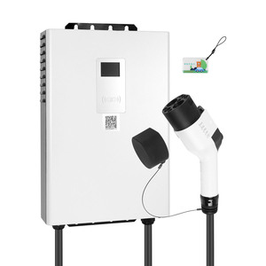 สถานีชาร์จไฟฟ้ากระแสตรงแบบติดผนัง DC 7kW GB/T วัสดุไนลอน+ไฟเบอร์กลาส+TPU ทองแดงผสม+ยางซิลิโคนเคลือบเงิน สถานีชาร์จรถยนต์ไฟฟ้ากระแสตรง - Product Image 1