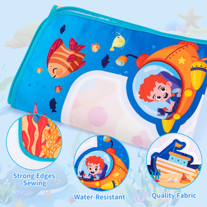 100*80 cm di pittura ad acqua riciclabile Pad giocattolo Multi-accessori acqua tela creazione creazione disegno acqua scarabocchio tappetino per bambini - Product Image 6