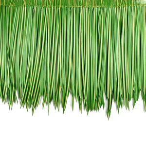 Toiture en chaume <span class=keywords><strong>synthétique</strong></span> écologique en plastique à prix avantageux, feuilles de palmier, chaume vert, toiture en herbe sèche, chaume artificiel - Product Image 3
