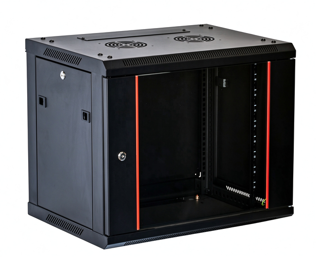 Starlink Telecommunication Equipment 19 Inch Small Rack Cabinet 9U Wall Mounted Server Cabinet