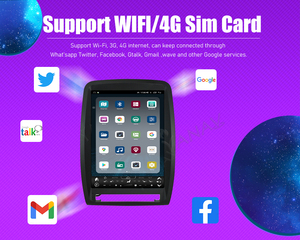 Autoradio GPS 13 ''Android 256GB Auto Stereo 4G LTE Navigation sans fil Lecteur multimédia Carplay pour Dodge Durango 2011-2013 - Product Image 3