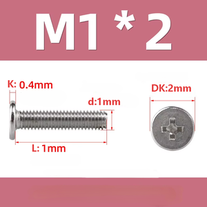 Siêu thấp đầu Phillips máy tính xách tay vít <span class=keywords><strong>M1</strong></span>.<span class=keywords><strong>6</strong></span> M2 M2.5 M3 M4 M5 M6 304 thép không gỉ mỏng phẳng Wafer din933 tiêu chuẩn đồng bằng số liệu - Product Image 6