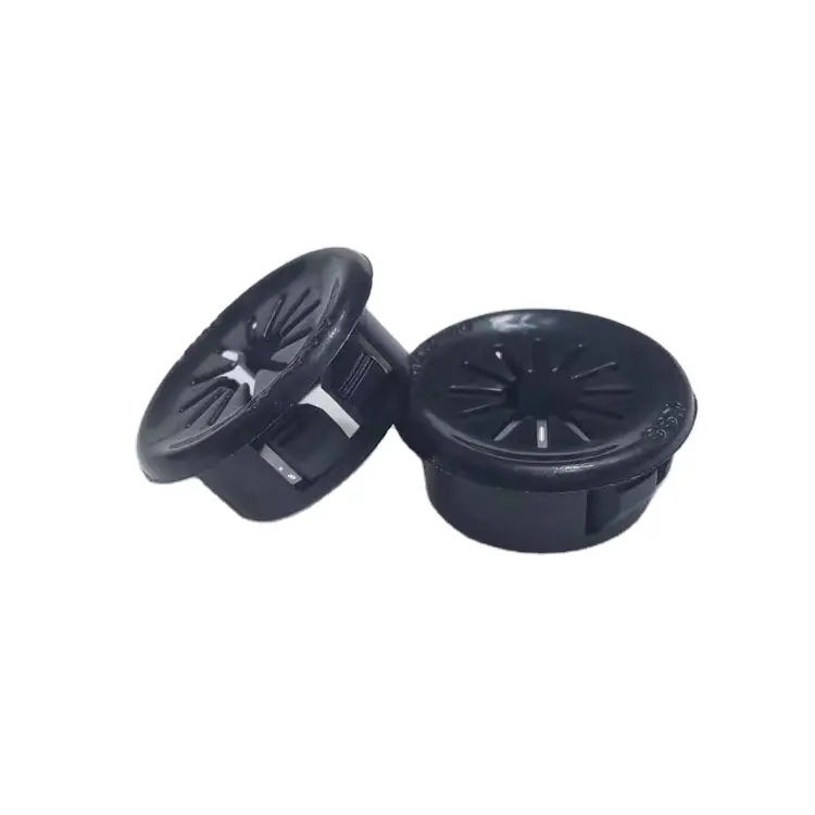 Longsan nylon black petal type plastic snap bushing