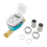 Compteur d'eau intelligent à ultrasons haute précision LoRaWAN avec système de contrôle à distance par valve pour l'alimentation en eau des villes intelligentes IP68