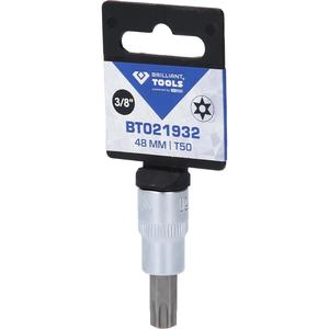 Brilliant Tools 3/8" Torx bit socket, <b>tamper</b>-proof, TB50 - Product Image 4