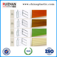 Panneau mural en PVC RUIZHAN, extrusion plastique personnalisée, respectueux de l'environnement, certifié ISO9001