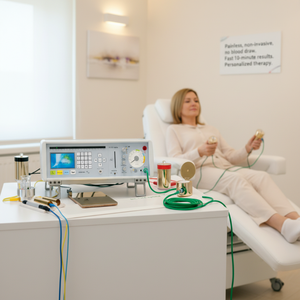 Appareil de thérapie biophysique Bicom à haute efficacité pour le soulagement des symptômes allergiques, outil auxiliaire de réadaptation clinique - Product Image 5