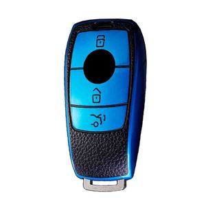 Huanyue Car Key Cover Tpu Leather Texture For Mercedes Benz C260L C200L GLC300L GLA200 - Product Image 2