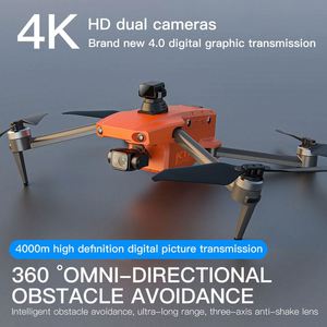 K11 Turbo Screen <b>4K</b> Camera Professional Brushless 3-Axis Gimbal GPS Obstacle Avoidance 4KM Long Distance Expert Plastic RC <b>Drone</b> - Product Image 4