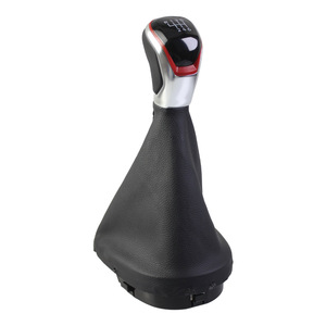 Pommeau de levier de vitesse en cuir, 5 vitesses, 6 vitesses, pour Seat Leon II Altea Xl Toledo III, poignée ergonomique - Product Image 3