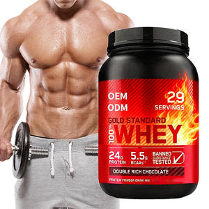 लोगो मट्ठा प्रोटीन आइसोलेट पाउडर चॉकलेट स्वाद मांसपेशियों की वृद्धि इलेक्ट्रोलाइट संतुलन समर्थन बॉडीबिल्डिंग पूरक - Product Image 1