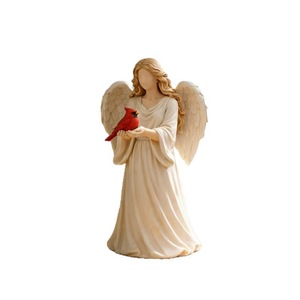 Estatuas Conmemorativas de Cardenales y Ángeles SWAITE - Estatuas Decorativas de Redtail y Ángel - Product Image 5