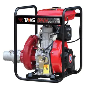 TAVAS מכירה לוהטת DP30HCI 192F אדום יצוק ברזל גבוהה לחץ מים משאבת