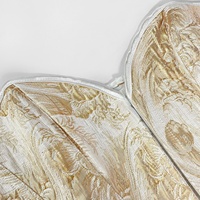 Corset vintage à motif royal tissé, sculptant le corps, définissant les courbes, avec encolure cœur, en stock usine