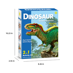 Jouet de boîte mystère le plus vendu, jouets à dessiner, type d'archéologie, kits de fouilles de fossiles de dinosaures, dinosaure Tyrannosaurus, jouet scientifique pour enfants - Product Image 1