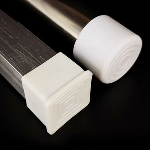 Patas de Goma Antideslizantes Blancas de PVC/NBR Ecológicas, Reductoras de Ruido, Resistentes a Arañazos, con Capacidad de Carga Personalizada, Redondas/Cuadradas, para Muebles - Product Image 2