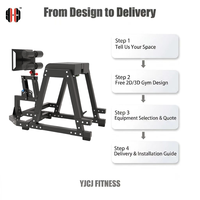 Equipo de Flexiones para Gimnasio Comercial, Soportes Ajustables, Plataformas para Pies, Agarraderas Superiores, Estructura Reforzada para Instalaciones de Entrenamiento