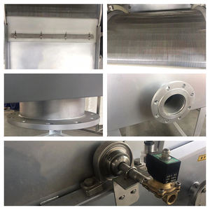 เครื่องกรองแบบดรัมหมุนภายนอกพร้อมมอเตอร์ PLC สำหรับบ่อเลี้ยงปลาคาร์ฟและบ่อเพาะเลี้ยงสัตว์น้ำ กำลังการผลิต 900 ลิตร/ชม. ขายดีจากโรงงาน - Product Image 5