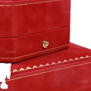 Caja Organizadora de Relojes Rectangular Simple de Terciopelo Premium de Lujo, Caja de Empaque para Joyería, Tamaño Personalizable - Product Image 2