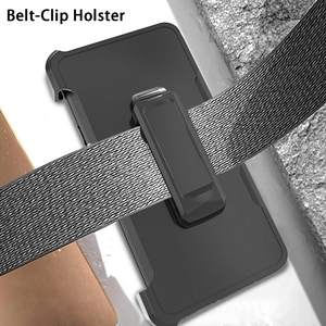 Funda Holster Pro Rugged Belt Clip para teléfono móvil para <span class=keywords><strong>Samsung</strong></span> <span class=keywords><strong>Galaxy</strong></span> A07 A17 <span class=keywords><strong>5G</strong></span> Heavy Duty Defender PC contraportada - Product Image 2